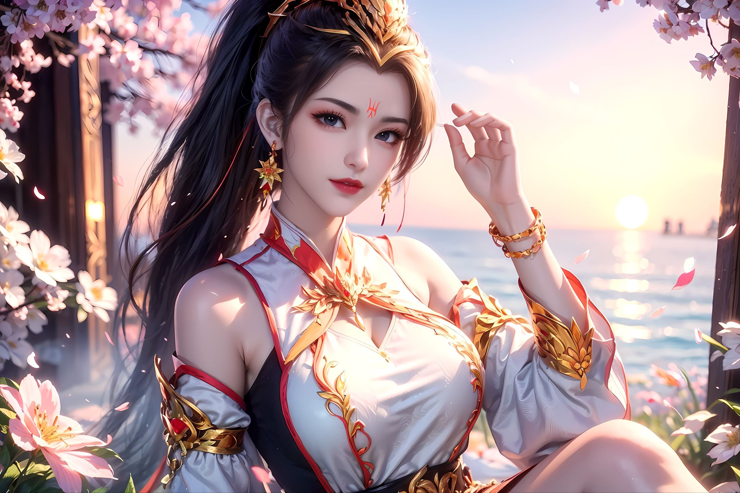 天清晨起床